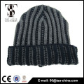 Fashional 100% chapéu beanie acrílico sólido tricotado para homens